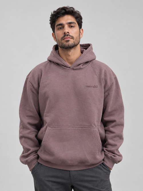 Brown oversized Hoodie